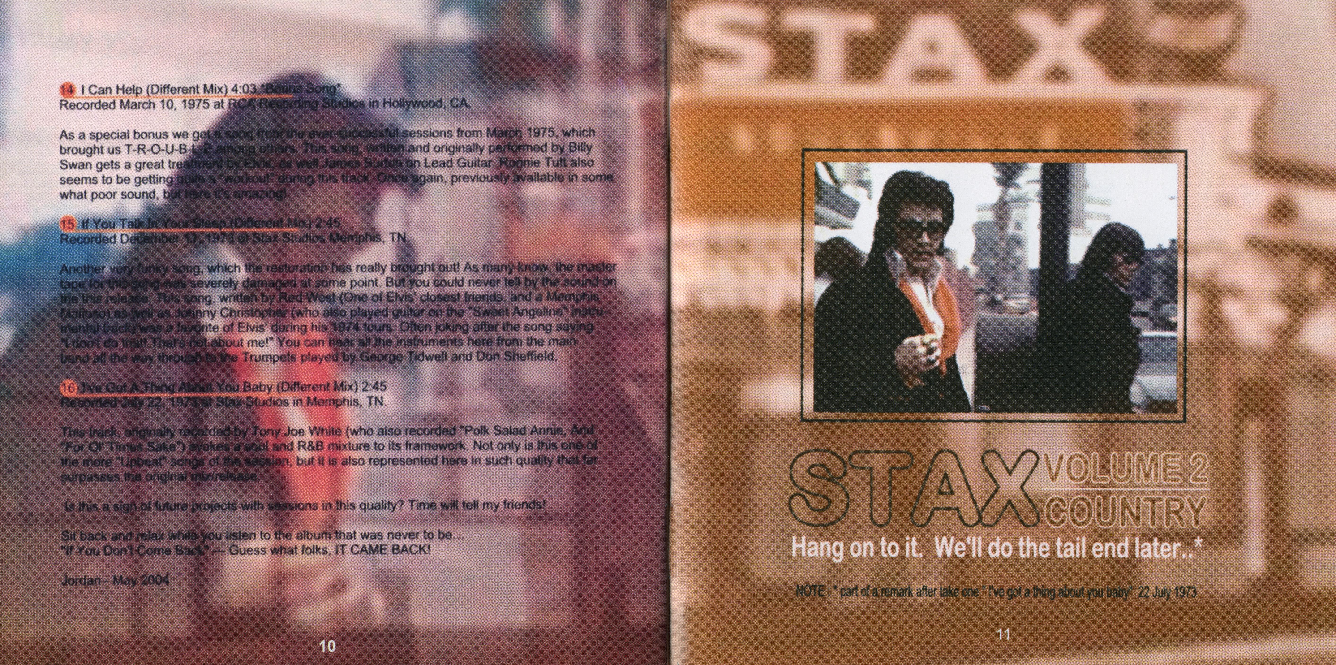 Elvis Presley  If You Dont Come Back : Booklet5